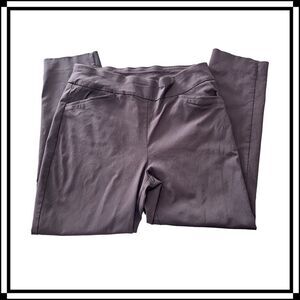 EUC! Chicos Pull On, Dk Brown, Ankle Pant, Size 2 (14-16)